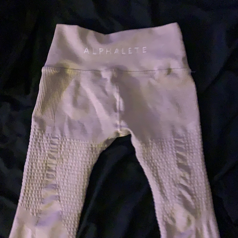 Alphalete nude leggings never worn